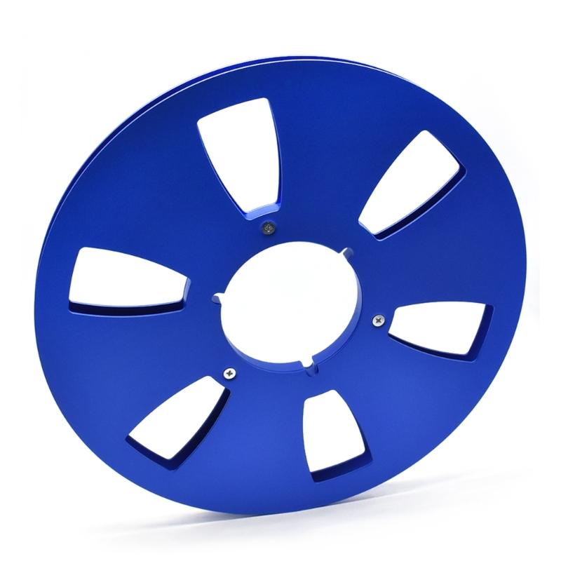 Professional Aluminum Reel 6 Hole Design For 1/4Inch 10.5 Open Tape Recording Disk Accessory