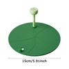 WTEMPO 1PC Green Lotus Leaf Shape Floor Drain Anti-odor Silicone Mat Sewer Anti-insect Plug Mat Bathroom Anti-odor Sealed Floor Drain Cover