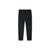 Anta Training Series Solid Color Logo Brand Elastic Waist Straight Leg Sports Pants Men Bottoms Black 152217506-2