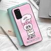 Esther Cute Bunny Phone Case Silicone PC+TPU For Samsung S10 20 30 22 23 24 Plus Lite Ultra Cover