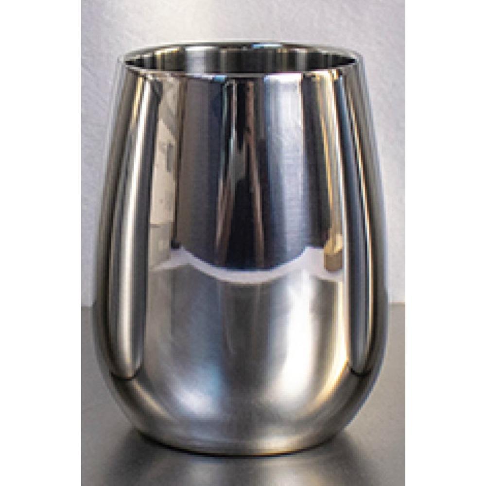 Acciaio inossidabile 304 tazza per guscio d'uovo bicchiere da vino rosso a forma di U a pancia larga tazza per uovo a strato singolo bicchiere d'acqua tazza da caffè