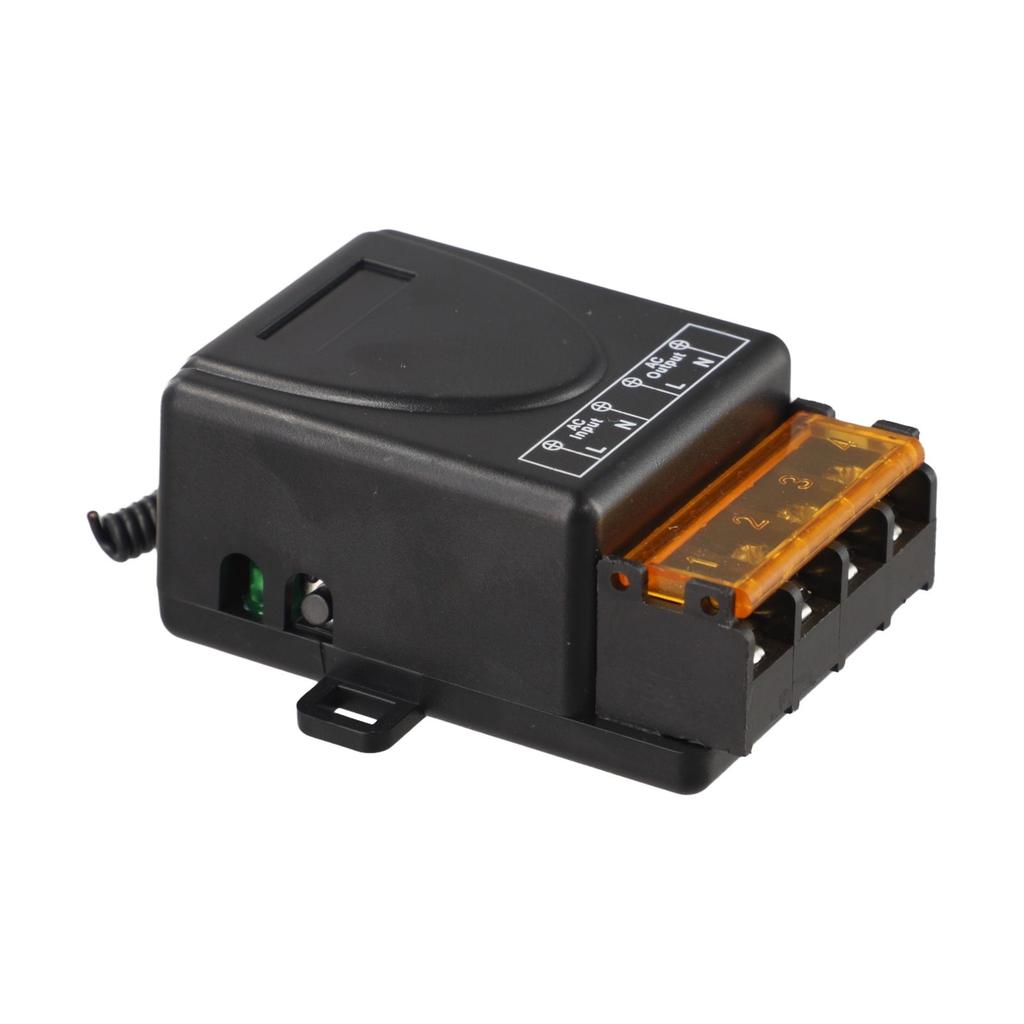 For Doors General Remote Control AC 220V Switch 433mhz Remote Switch For Pump Effortless Setup Enhanced Security System