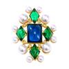 Baroque Retro Crystal Brooch Brooch Fashion Versatile Coat Accessory Pin