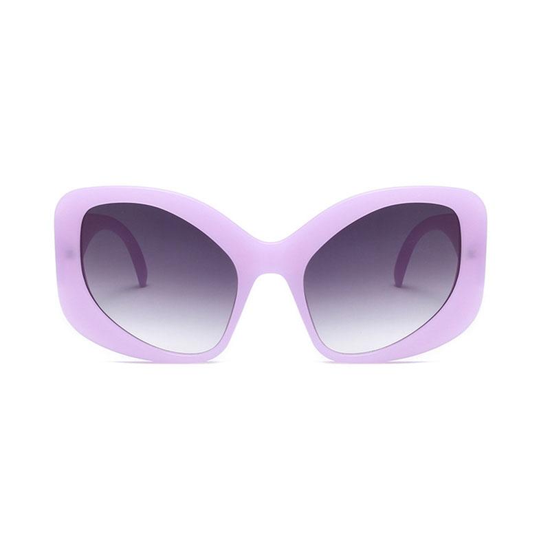 

Big Frame Retro Oversized Sunglasses Women For Men Luxury Brand Designer Sun Glasses Punk Popular Hip Hop ET Bat Shades