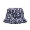 Hat Versatile Style Flower Print Womens Sunshade Hatscaps Fishermans