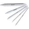 Brustro Blending Stump | Set Of 5 | White | Both End Pointed, Ideal For Students, Artist, Charcoal, Sketch, Drawing Tool