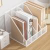 Metal Office Desk File and Bookshelf Organizer