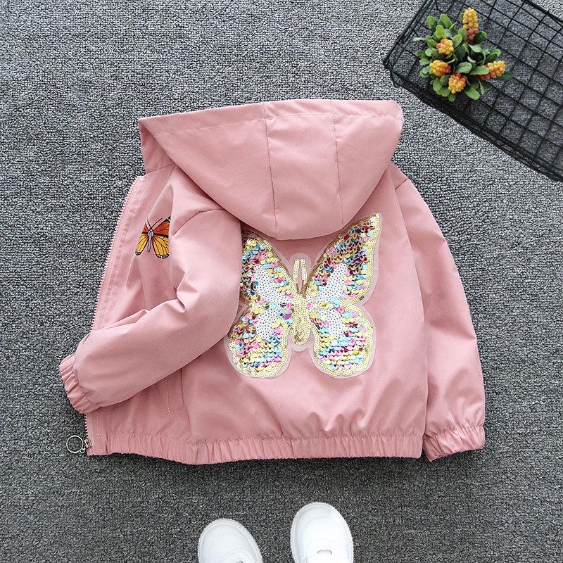 

Girls Stylish Lightweight Hoodie Jacket 90 cm