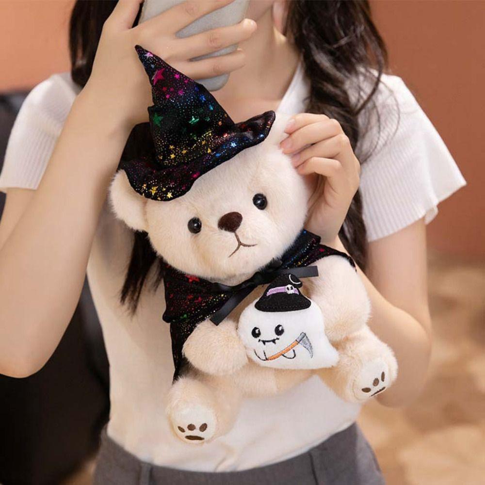 Kawaii Little Bear Plush Toy PP Cotton Bear Plush Doll Halloween Plush Doll  Birthday Christmas