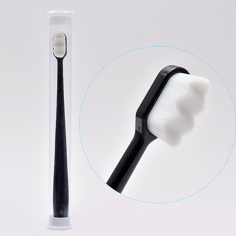 Soft Bristle Toothbrush Adult Cleaning Toothbrush Ultra-fine Soft Toothbrush Super Soft Teeth Deep Cleaning Portable Toothbrush