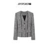 JOY SPEAKER Women's V-Neck Casual Blazer