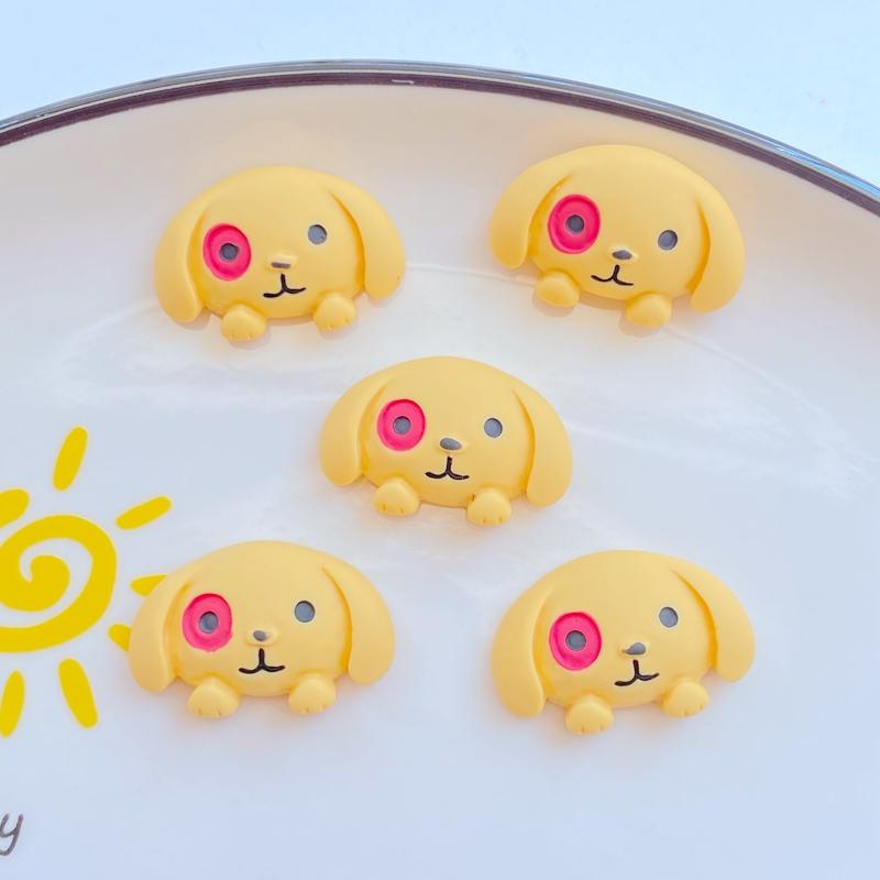 

10Pcs New Cute Mini Cartoon Dog Flat Back Resin Cabochons Scrapbooking DIY Jewelry Craft Decoration Accessorie