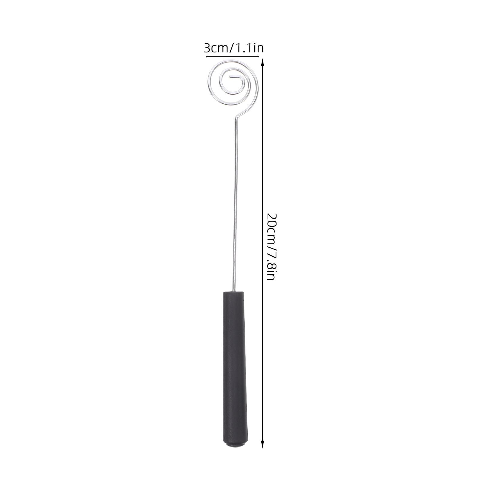 

4pcs Stainless Steel Chocolate Dipping Fork Reusable Candy Making Tools For Dessert Fondue Cake Decorating Spiral Dipper Baking