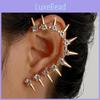 Ear Alloy Fashion Climber With Geometric And Rivet Design For Stylish Women