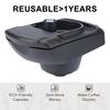 Reusable Coffee Capsule Holder for Dolce Gusto DG325 Machine Refillable