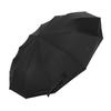 Automatic Folding Umbrella Graphite Black 12 Ribs UV Protection Auto Collapsible Umbrella for Outdoor