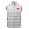 White duck down sports down vest taekwondo winter cut sleeveless youth down vest sports