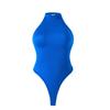 Women S Round Neck Sleeveless Buttoned Tummy Control Bodysuit Slimming Shapewear