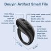 Kompatybilny z Bluetooth Ring Tiktok Pilot Fingertip Telefon komórkowy Selfie Photo Page Turner