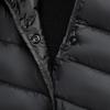 Men's Ultra-Thin Lightweight Down Cotton Work Jacket - Cold-Proof, Plus Size, Short Coat.