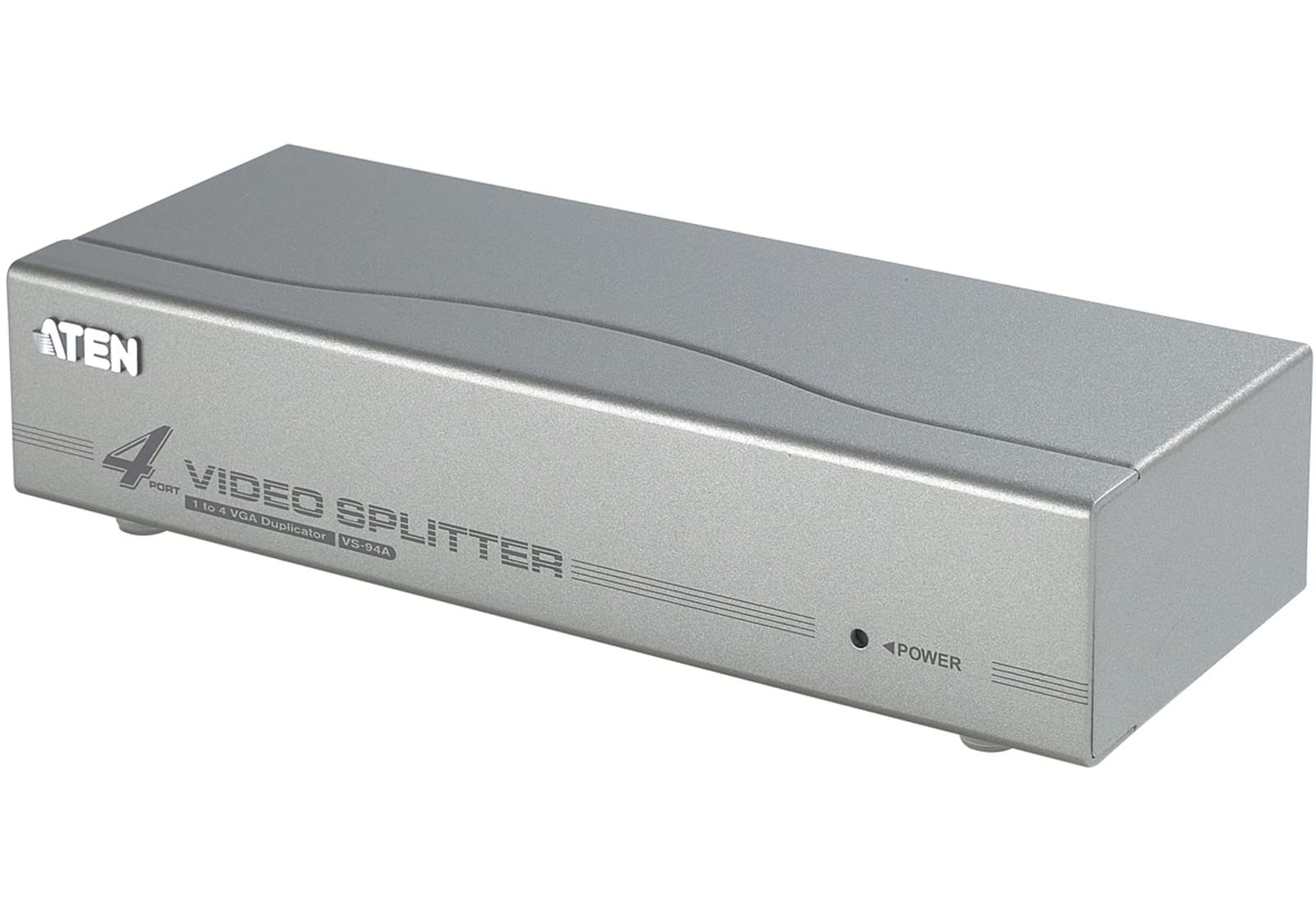 

Відеорозподілювач ATEN 8-портовий VS-94A срібний