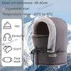 Thermal Windproof Riding Cap with Fleece Lining Ear Cover Unisex Winter Hat for Outdoor Activities