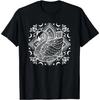 Swan Bird Mandala Pattern Animal Nature Wildlife Swan Lover T-Shirt