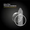 Skore Skin Thin Ultra Fine Condoms Monthly Pack  of 3 x 10 Units With Lubrication Teat End Natural Latex Protection Set
