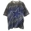 90s Short Sleeve T-shirt L Black and Others DALLAS COWBOYS Old Vintage Men's Used