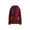 Adidas Terrex W Trk Primekn A Logo Print Outdoor Sports Hooded Jacket Women Jacket Brick-Red HE2295