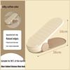Men's Expandable Double-Layer Shoe Cabinet - Space-Saving Adjustable Shoe Storage with Layered Divider