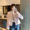 Women's French Noble Bouclé Slimming Cardigan Jacket - 2026 Spring/Autumn Collection