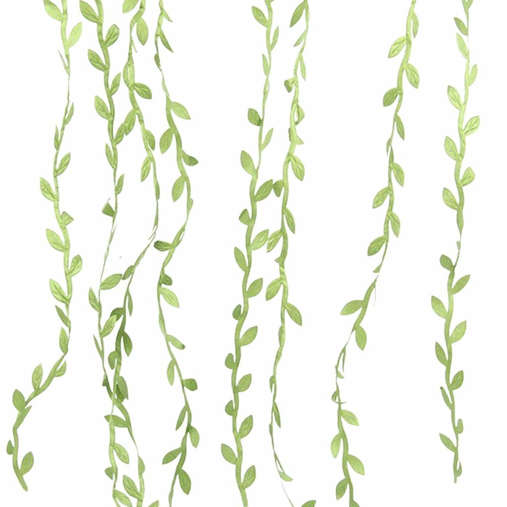 10m Simulation Green Willow Leaves Rattan DIY Accessories Decorative Flower Supplies