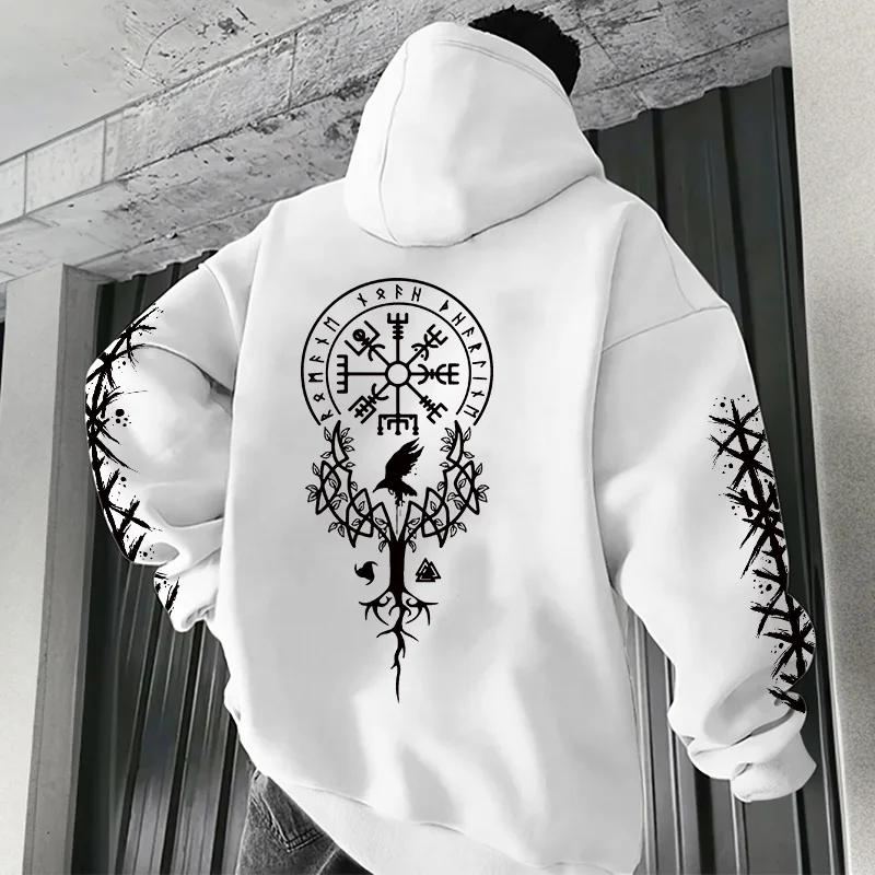 

2025 New Arrival Man Hoodie High Quality Hooded Long Sleeve Sweatshirt Autumn Winter Male Daily Casual Sport Pullover Y2K Gothic S