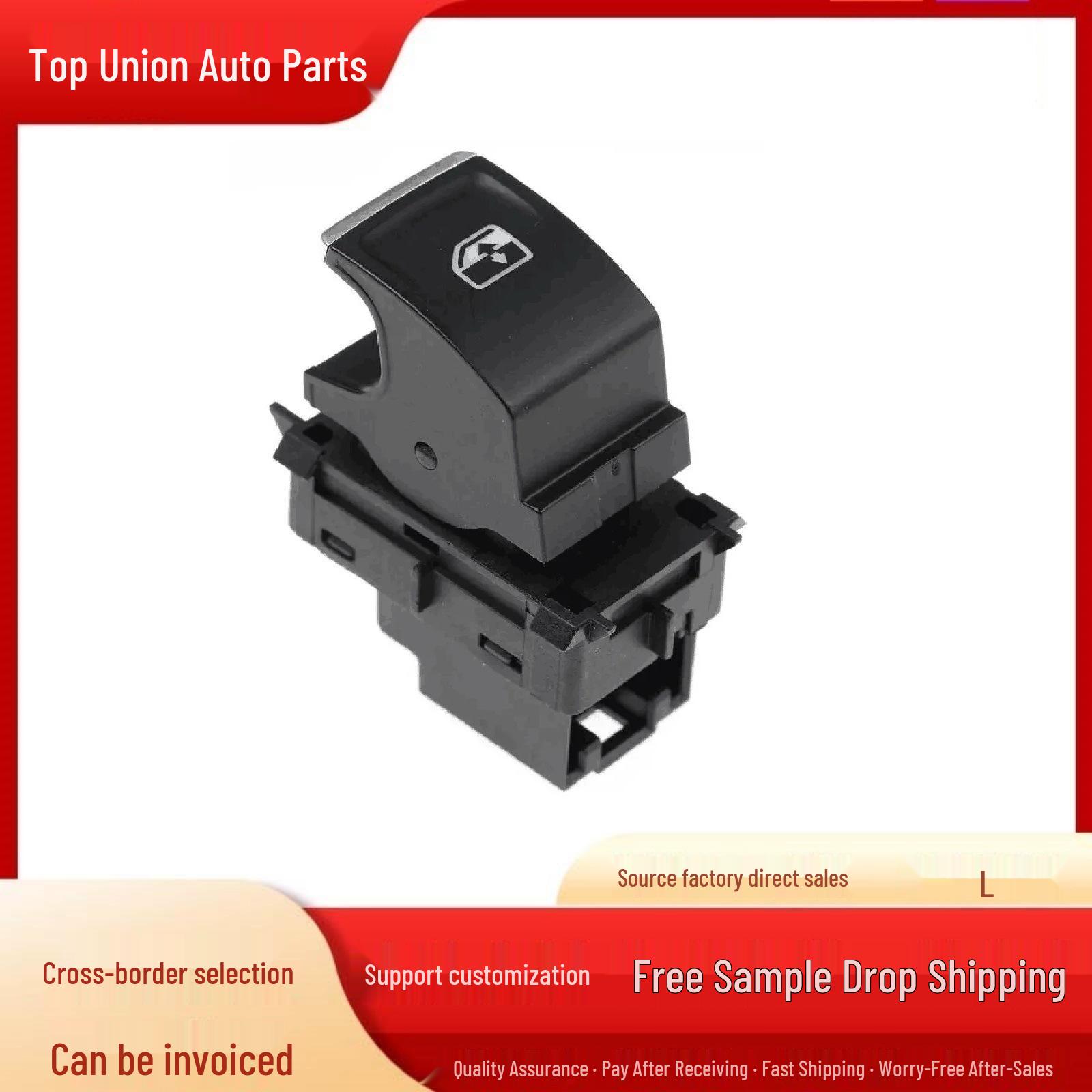 5G0959855H Car Window Lifter Control Switch for Volkswagen Golf & Passat, Skoda Electric