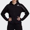 adidas Men's Essentials 3-Stripes Fleece Hoodie Black GM3275