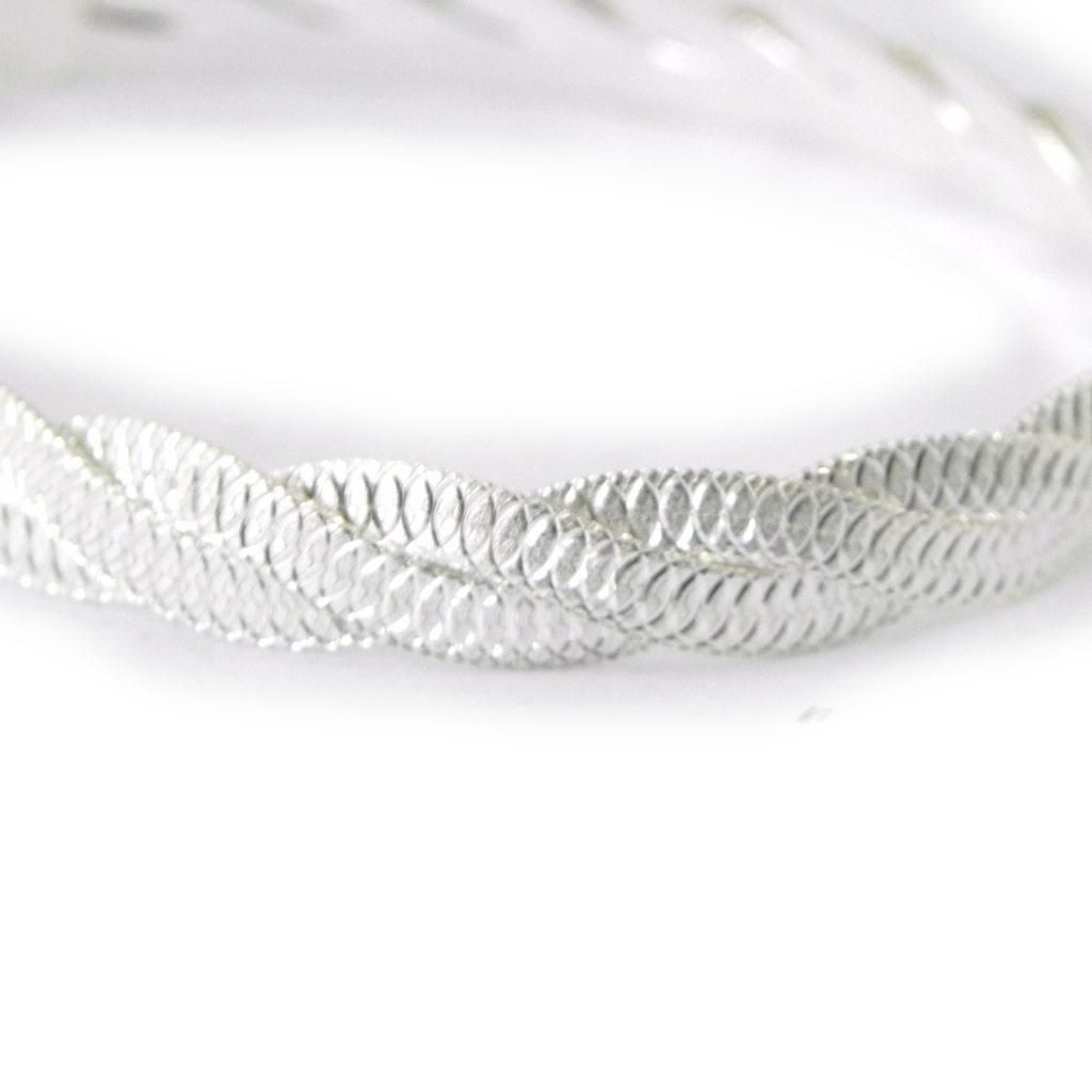 Les Trésors De Lily [G1752] - Silver Bracelet 'Magic Lianas'