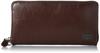 Men's ROUND ZIPPER LONG WALLET 11128203 0029 Brown One Size