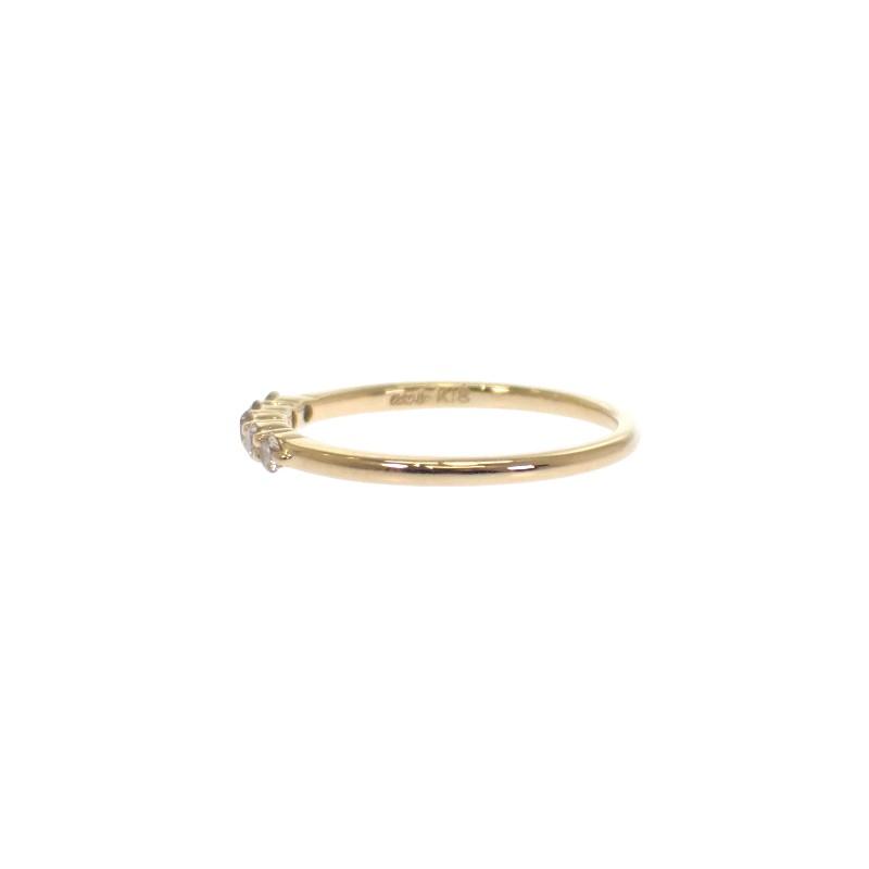 no brand  #3(JP Size) ring K18 Gold Women