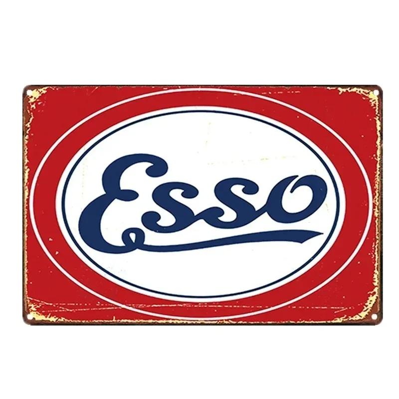 Vintage MOTOR OIL Metal Tin Sign Plaque RACING TEAM Decorative Plates For Garage Club Man Cave Bar Pub Hotel Cafe Wall Decor