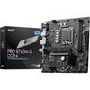 MSI PRO B760M-G DDR4 mATX Motherboard, DDR4~128GB X 2, PCI-E X 16 X 1, PCI-E X 1 X 1, M.2 X 2, SATA, 4X USB 3.2, USB 2.0 X 2.