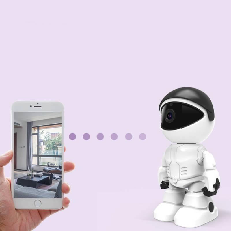1080p Monitor Baby Wifi Audio Robot Camera Night Motion Pet Smart