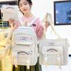Children's Schoolbags  Elementary School Girls  Junior High School Students  Five Piece School Backpacks