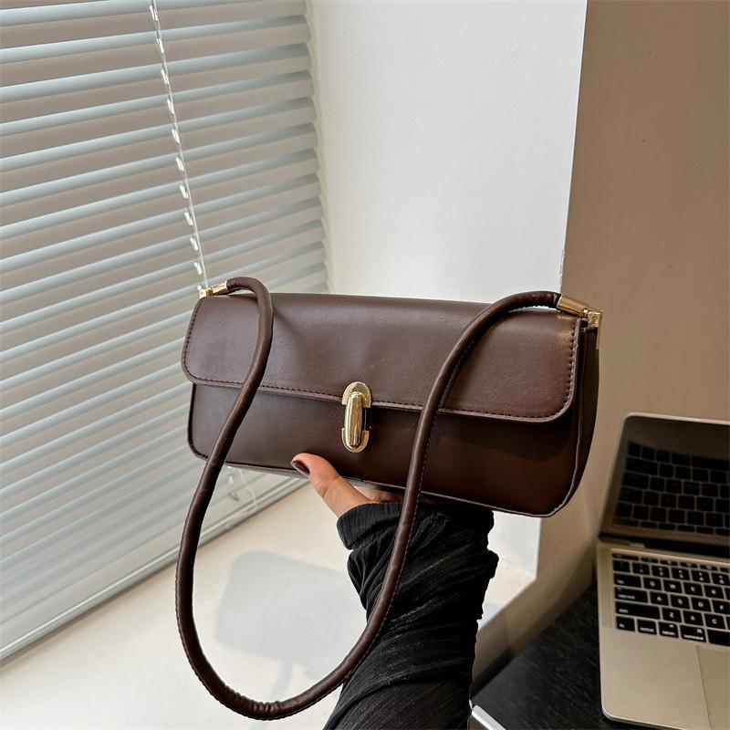 Trendy Street Style Pu Small Square Shoulder Bag Chic Summer 2024 Fashion