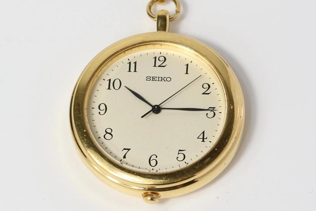 [USED] SEIKO 7N01-9A00 Vintage Pocket Watch