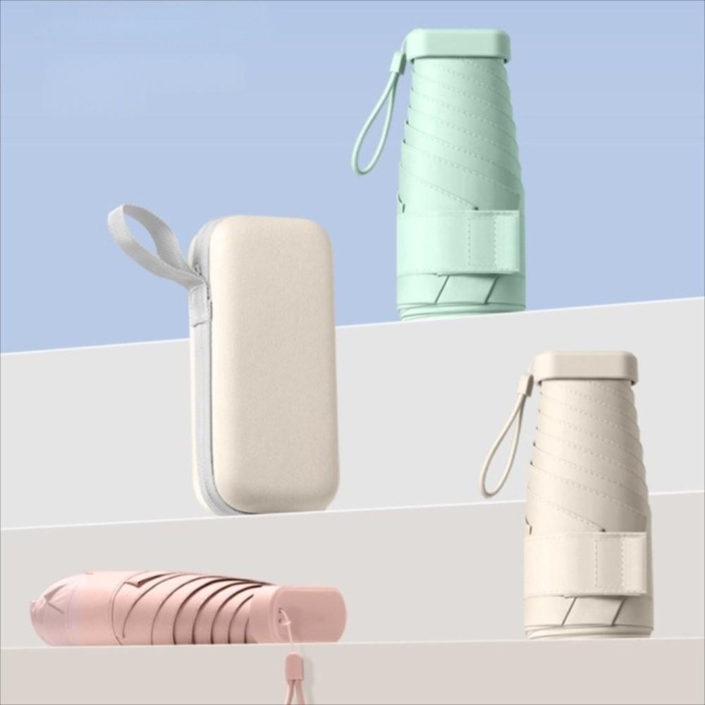 UV Protection Pocket Umbrella Waterproof Compact Mini Folding Umbrella With Case 50% UV Portable Travel Umbrella Outdoor