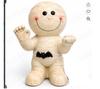 USB Powered Mummy Night Light Figurine Halloween Decorative Table Lamp with Soft Glow for Indoor Use