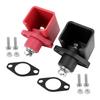 300A Y-Type Energy Storage Terminal Red Black Pair Copper Battery Connector Waterproof Flame-Retardant PA66 For Solar