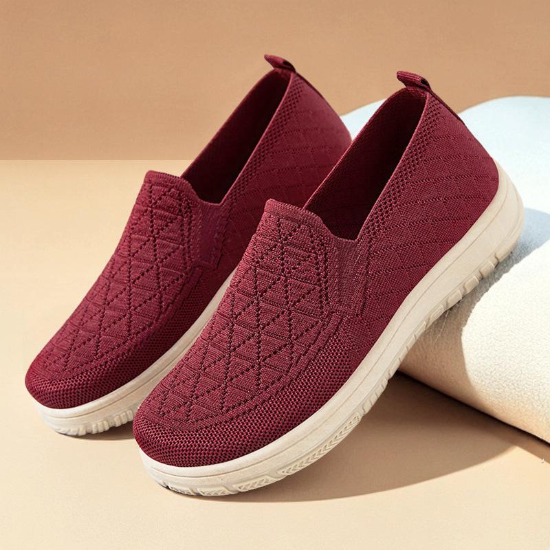 Shoes women's spring new one-pedal cloth shoes shallow mouth flat shoes soft sole comfortable versatile shoes