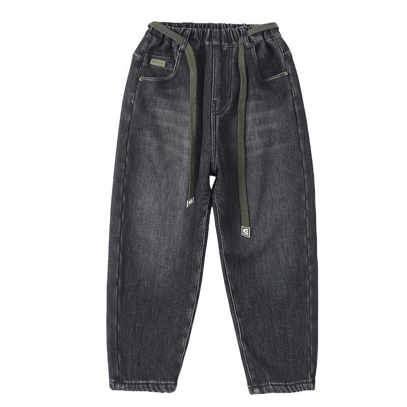 Jungen 2025 Frühling & Herbst Jeans - Gerades Bein, Trendy & Stilvoll für Kinder